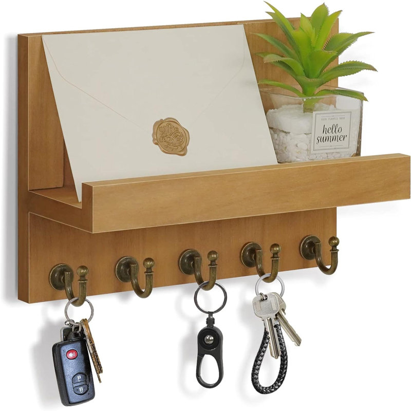 Shula Wood Wall Organizer