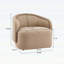 Chaise d'appoint avec design incurvé pour un confort ultime et une esthétique moderne-1568802785