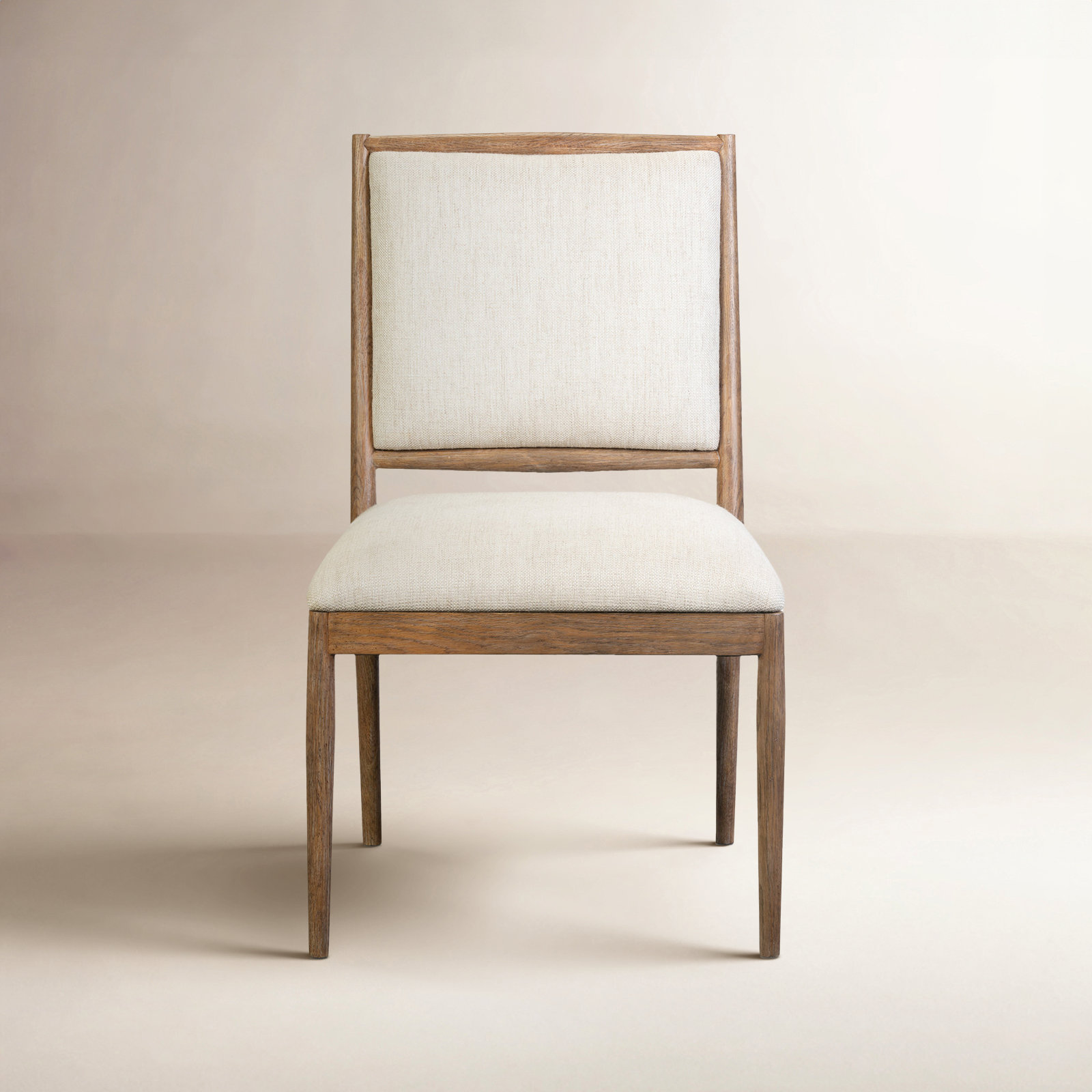 Cayenne Oak Side Chair, Cream