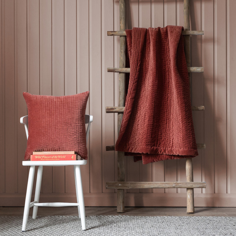 Cushion, 50cm x 50cm, Square, Red