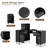 BarberPub L-Shape Nail Desk with Multiple Drawer and Storage Cabinet-588218139