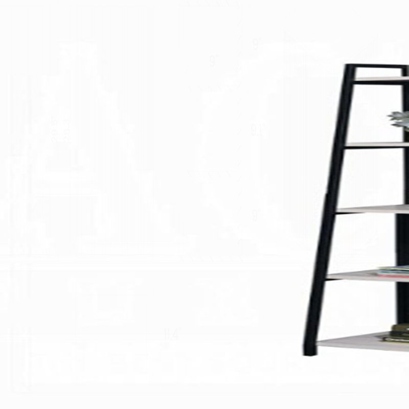 Versatile Freestanding Bookshelf with Open Compartments for Efficient Storage