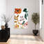 Bloom And Play Abstract Modern Organic Nature Flower Wall Art Print by Treechild - Wrapped Canvas Print-135425282