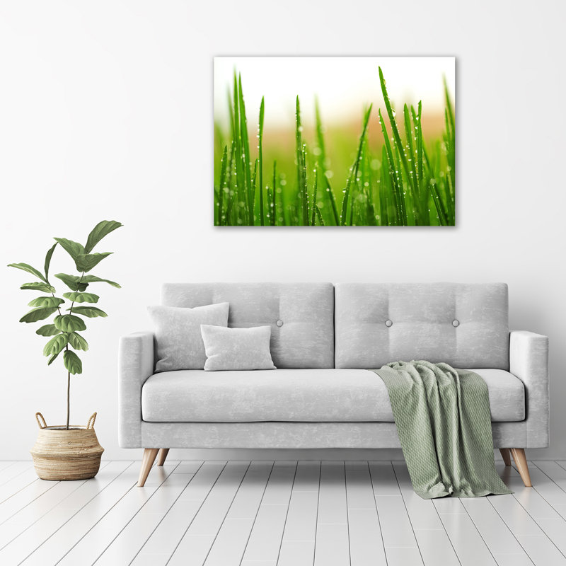 Grass - No Frame Print on Canvas