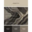 Tapis oriental gris lavable à la machine Paxon Classic - reliure grise-1790972011