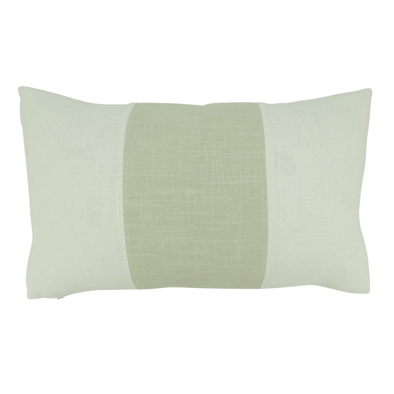 Roslyn Collection Cotton Throw Pillow, Ivory, Pillow Cover Only - No Insert