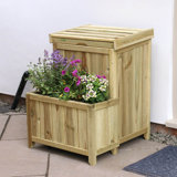 Silbury Wood Elevated Planter