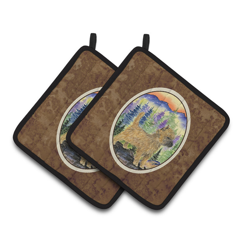 East Urban Home Polyester Potholder Set