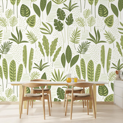 Bordure florale pelez et collez