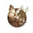 Medieval-Style Three-Dimensional Sandstone Hydroponic Green Plants With Butterfly Murals-183850774