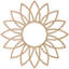 Médaillon de plafond en bois Daisy-59356317-59356293