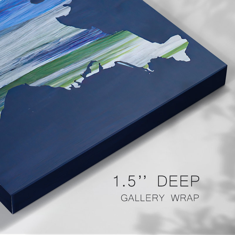 Coup de pinceau sur toile tendue USA Gallery, H 12 po x l 18 po