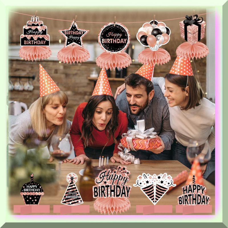 45th Birthday Glitter Confetti Set 200pcs