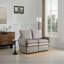 Fauteuil d'appoint simple de style moderne