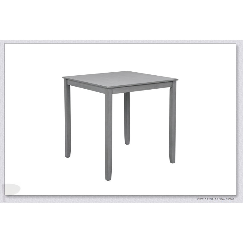 Compact Wooden Dining Square Table, Perfect For Small Spaces And 4 Person Gatherings, Only The Table