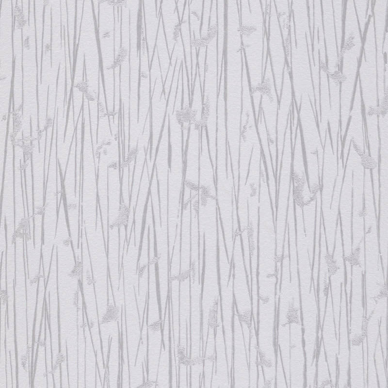 Deraway 10.05m x 53cm Textured Matte Paste the Wall Wallpaper Roll, Off White/Silver