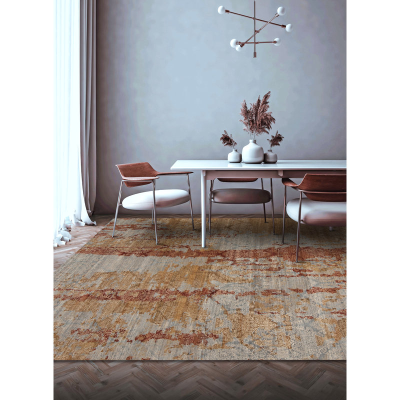 Amour Hand Knotted Area Rug