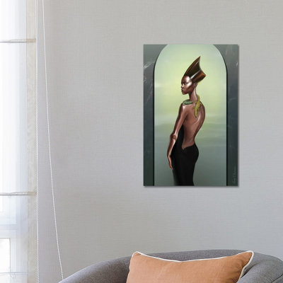 Serpent Killer by George V. Antoniou - Wrapped Canvas Print