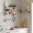 Long Wall Mounted Shelves Set Of 2 - Extra Large Floating Shelves With Sturdy Metal Brackets For Living Room, Bathroom, Bedroom, Kitchen - Heavy Duty Wall Storage Ledges-1599481304