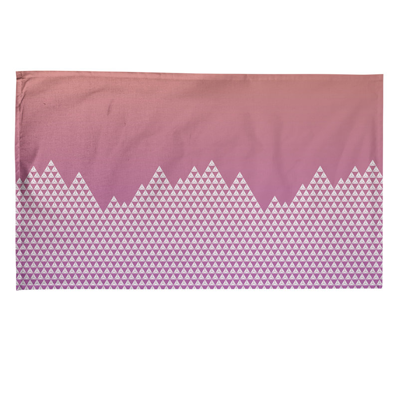 Tea Towel Kitchen Towel, Poly Twill, Red