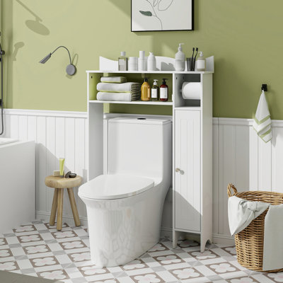 Bortman Freestanding Over The Toilet Storage