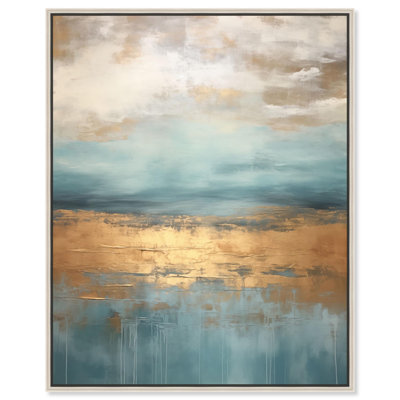 «Cloudscape in Gold III» par Art Remedy