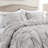 Bella 100% Cotton Modern & Contemporary 3 Piece Comforter Set-452045079-452045066