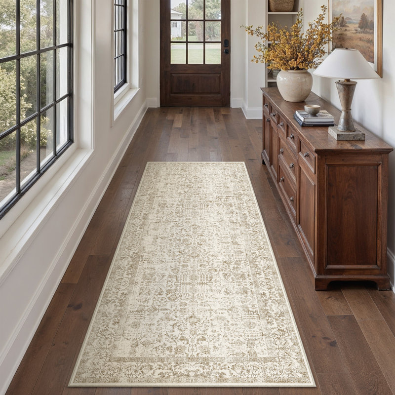 Paisley Area Rug, Runner 61 x 183 cm