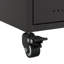 Quinette 36cm W Steel Bedside Table-108085458