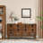 60.5" Mid Century Modern Sideboard Buffet Cabinet With Storage, TV Media Console Table, Storage Cabinet With 4 Doors & Adjustable Shelves For Kitchen Dining Living Room Entryway, Walnut