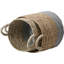 Hand Woven Wicker Laundry Hamper with Handles-105726299