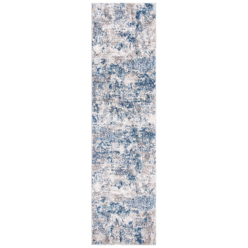 Aston Performance Abstract Rug, Runner 2' x 8'
