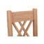Layton 43cm H Polyester Blend Upholstered Cross Back Dining Chair-1422059056