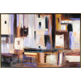 Abstract City Print by Ekaterina Ermilkina