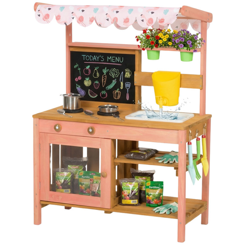 Outdoor Kids Kitchen Playset