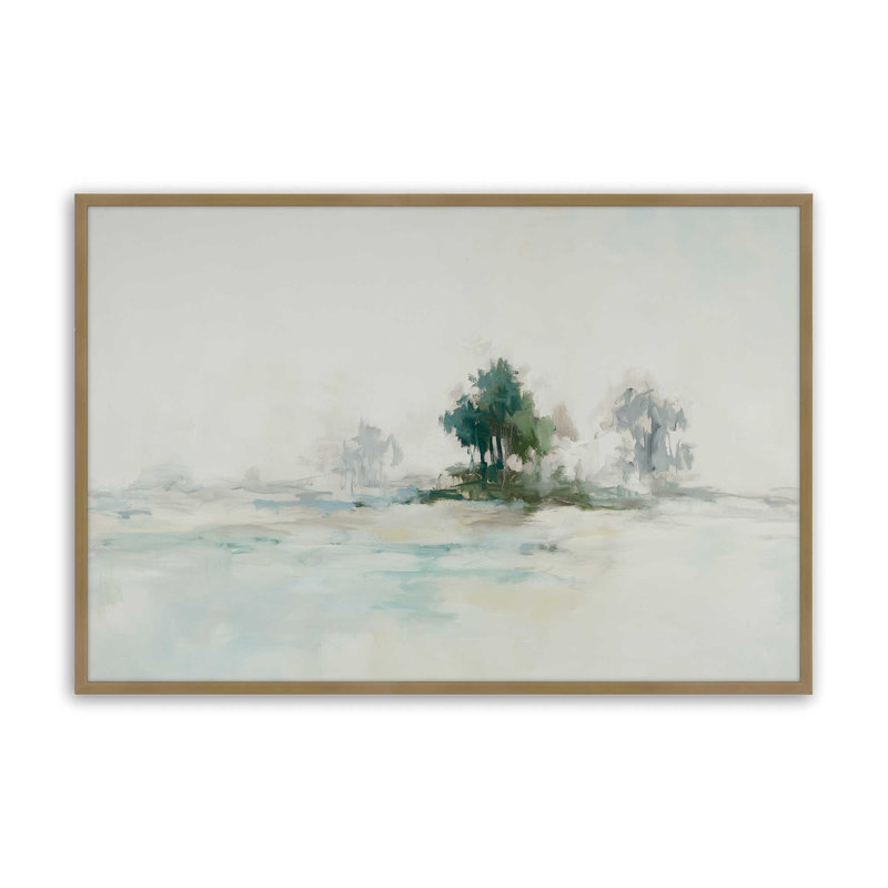 «A Solitaire Place in Time», reproduction, H 12,25 po x l 15,25 po, Or brossé