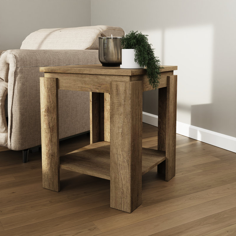 Allred End Table, Oak
