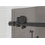 Equinox 56 - 60 in. x 60 in. Fully Frameless Gray Tinted Sliding Bathtub Door-828610933