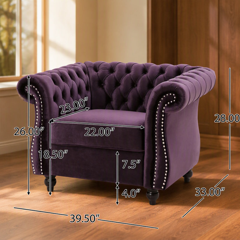 Fauteuil club Chesterfield
