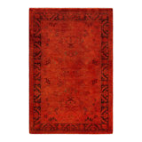 Overyed One-of-a-Kind Rectangle 4'1" X 6'1" Hand Knotted Area Rug