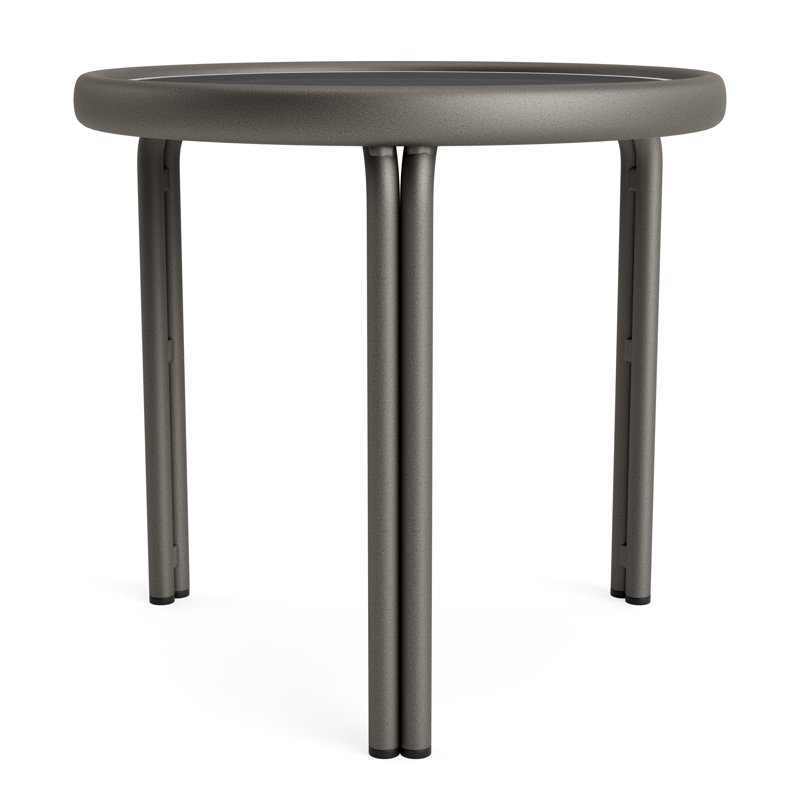 Kantan Outdoor Round Side Table, Mica