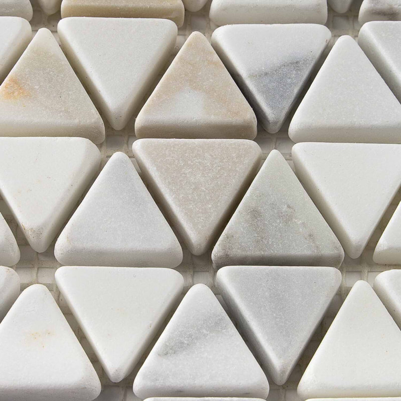 Aspekt Calacatta Honed Marble Mosaic