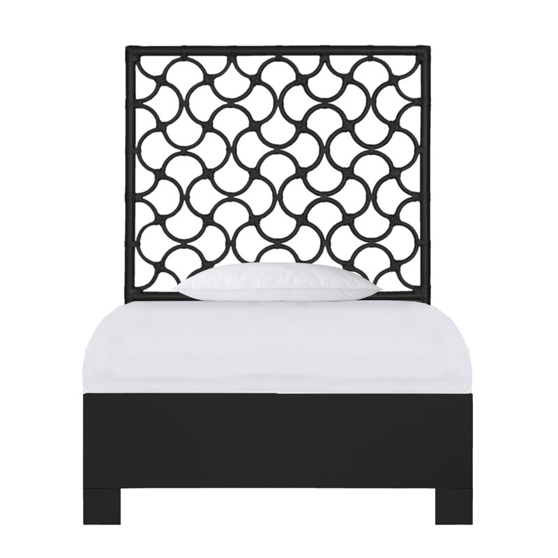 Mar Bed, Black, Extra-long Twin