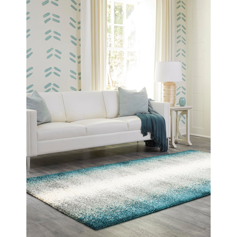 Cloud Soft Touch Shag Rug, Rectangle 5'3" x 8'