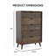 Commode 5 tiroirs Lujuan