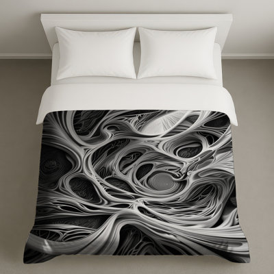 Intricate Abstract Swirls Duvet Covers