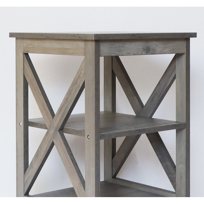Hansboro End Table, Gray Wash