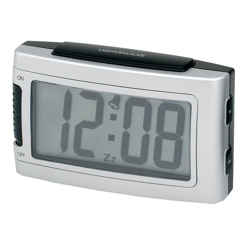 Réveille-matin électrique moderne et contemporain, Blanc