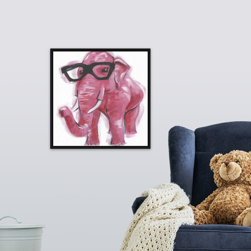 Art sur toile Melina Dapper, Cadre flottant noir, H 20 po x l 20 po x P 1,75 po