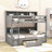 Gurleen Kids Twin Over Twin Bunk Bed with Drawers-1374802785